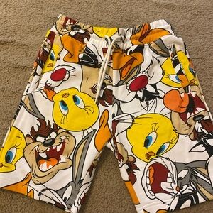 H&M Multicolor Cartoon Print Shorts